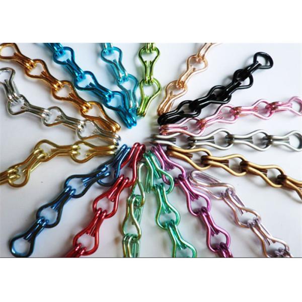 Decoration Fly Screen Chain Curtain Room Divider Non Rust Color Optional