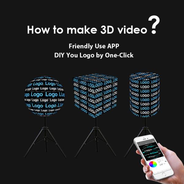 4x3 Outdoor 3d Holographic Splicing Display Cabinet Projector Led Advertising 3d Hologram Fan Screen Sheet Metal Bracket