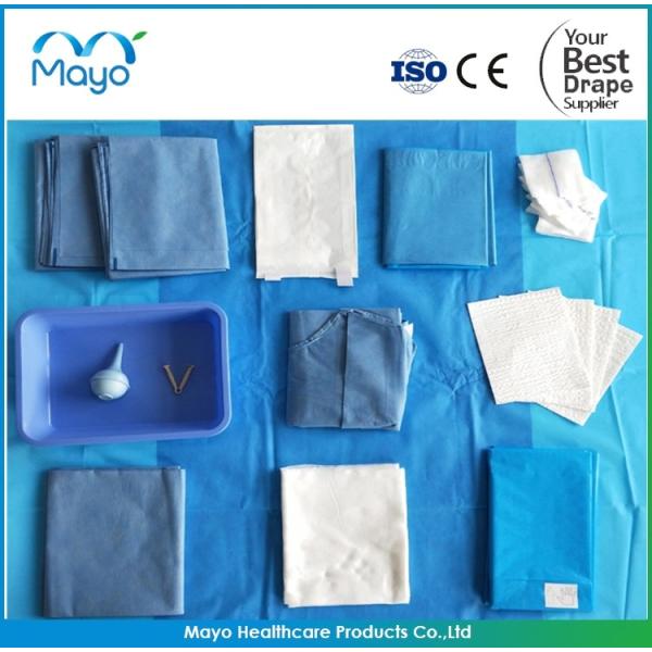 Adhesive Obstetrics Drapes SMS Under Buttocks Drape With Pouch
