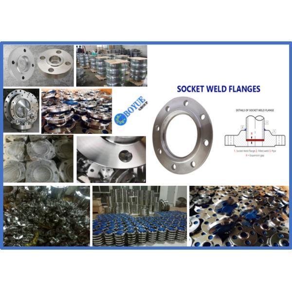 4" 150# 300# 900# RF UNS S 31803 Socket Weld Pipe Flanges ASME B16.5 A182 F51(2205)S31803