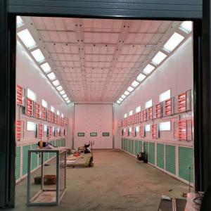 OEM customized industrial painting booth metal powder coating spray booth
