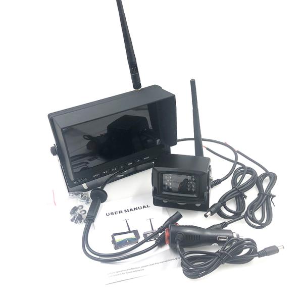 7 Inch Wireless Digital Monitorvehicle camera kit TFT Car Monitor For Heavy Vehicle