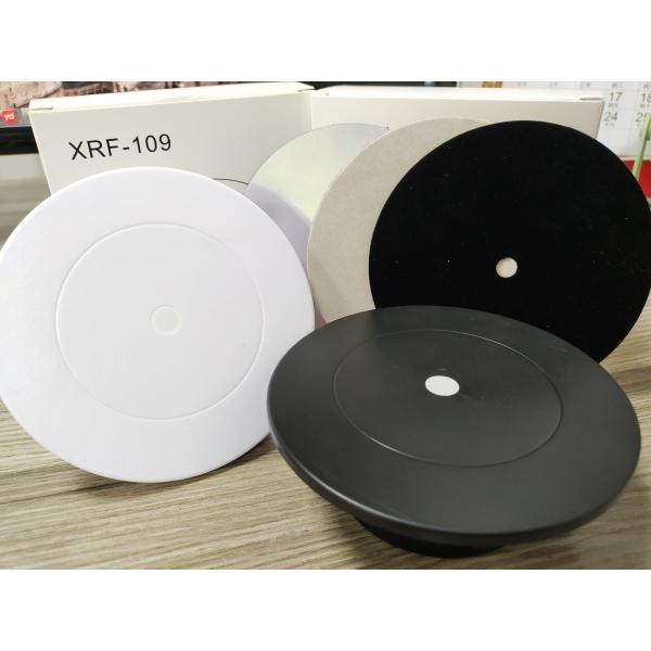 Small Led Lighted Turntable Display Stand 10.9cm Customizable For Store