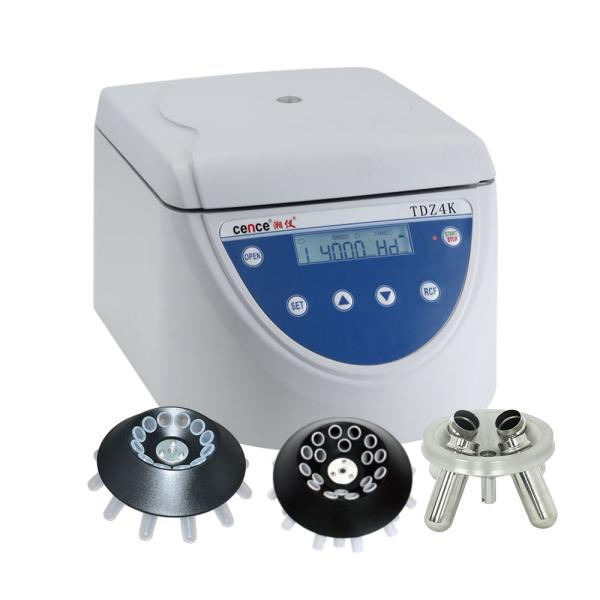 Plasma TDZ4K Low Speed Centrifuge For 10ml 20ml 50ml Blood Collection Tubes