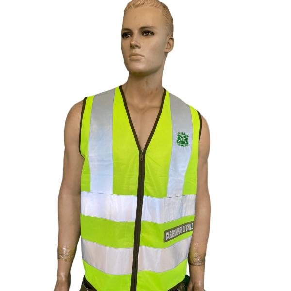 ANSI Certified High Visibility Safety Vest Fluorescent Yellow Reflective