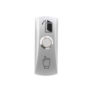 Zinc Alloy Housing Request To Exit Button , Lightweight 12VDC Press To Exit Button