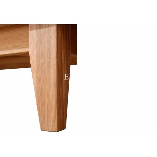 Nordic Simple Sliding Doors New Model Oak Wood Modern TV Stand