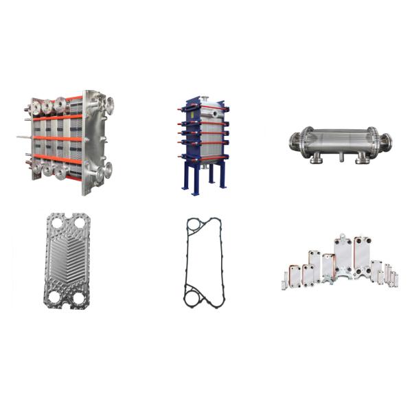 Multi Section Stainless Steel Plate Heat Transfer Equipment For HAVC Industry