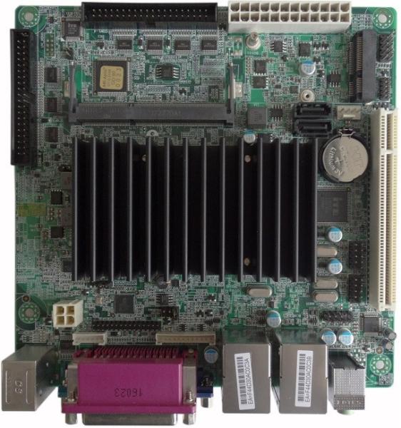 Quality ITX-J1800DL288 8 RS232 Mini ITX Motherboard / Intel Mini Itx Board Soldered On board Intel J1800 CPU for sale