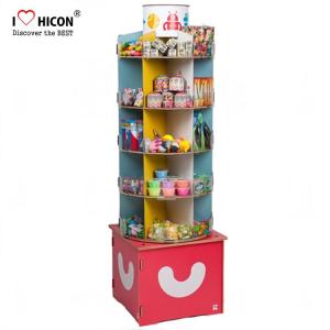 China Inspire Kids Floor Standing Spinner Display Rack POP Toy Store Display Stand wholesale