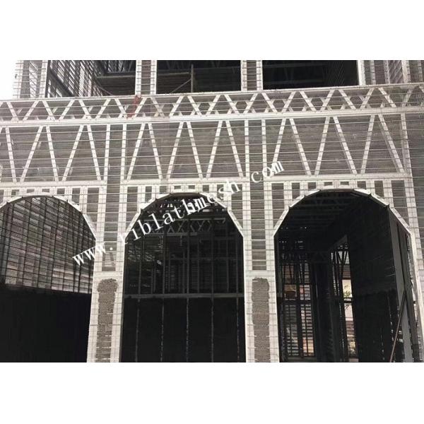 900mm Metal Rib Lath V Type Reinforced Structure In Surface 3m Length