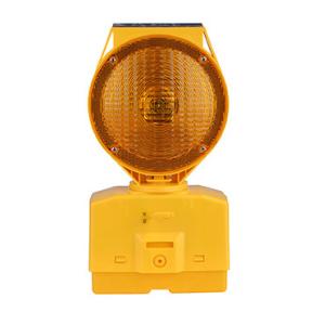 Good Visible 2V 300MA Traffic Barricade Flashing Light ABS Plastic