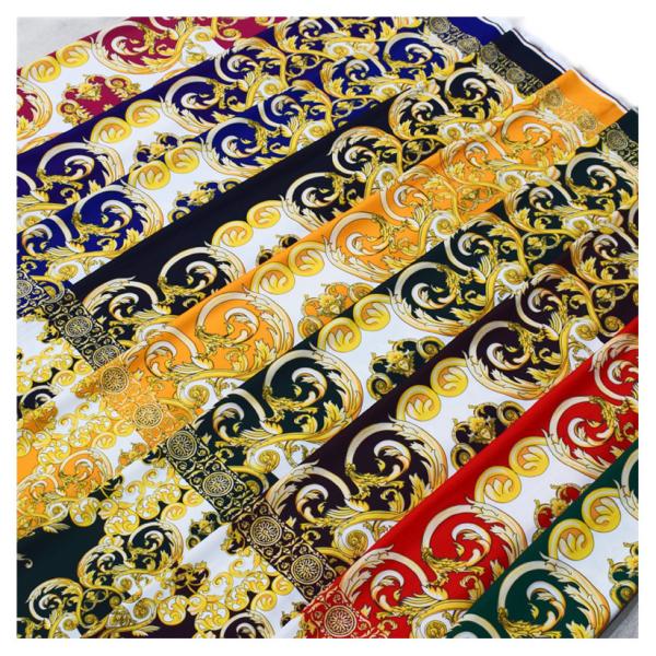 Quality Island Style Polyester Printing Fabric 1.5m Width Custom Pattern for sale