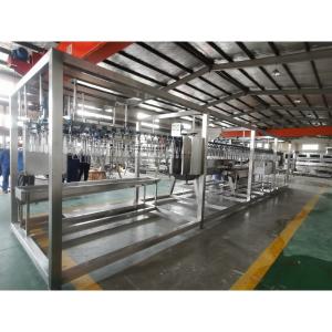 China 220V / 380V Chicken Slaughtering Line 500 Bph Poultry Processing Solution wholesale