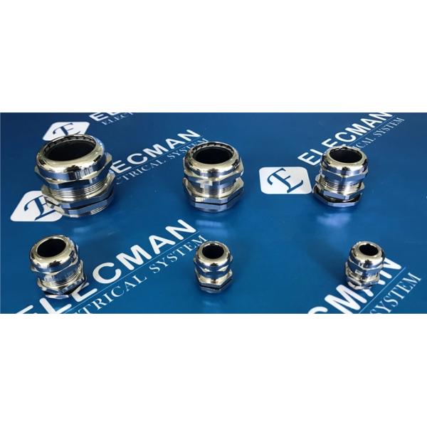 SS304/SS316 Stainless Steel Waterproof Cable Gland Threaded Type