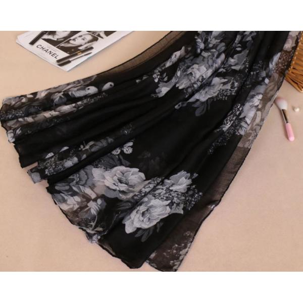 High quality spun polyester voile printing fabric for muslim shawl , scarf , dress, embroidery super fine quality top