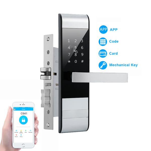 Smart 310mm Electronic Password Lock 4AA Keyless Entry Door Lock
