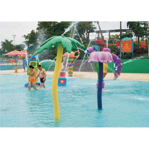 Fiberglass Water Park Sprinklers Splash Playground Different Style Equipment
