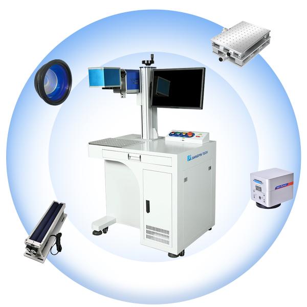 High Power 3D Laser Marker 20W 30W 50W 100W Co2 Laser Marking Machine For Wood Paper