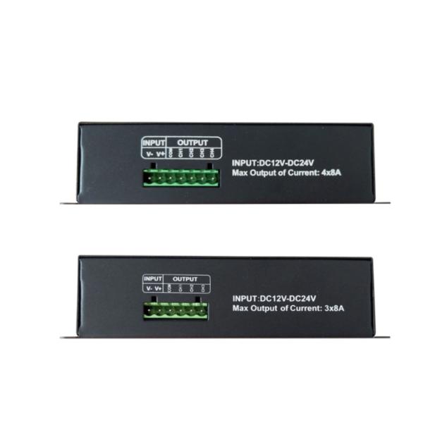 Common Anode LED DMX Decoder Dmx512 RGB RGBW For DMX Lighting Solution