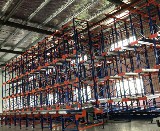 Professional Warehouse Vertical Racking System , ASRS Automated Vertical Storage System