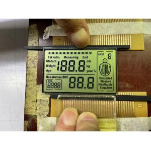 China Positive 7 Segment LCM Display Monochrome Transmissive Character Lcd Module wholesale