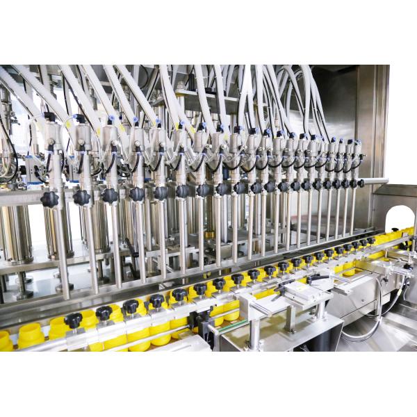 SUS304 Detergent Filling Machine Automatic Piston Liquid