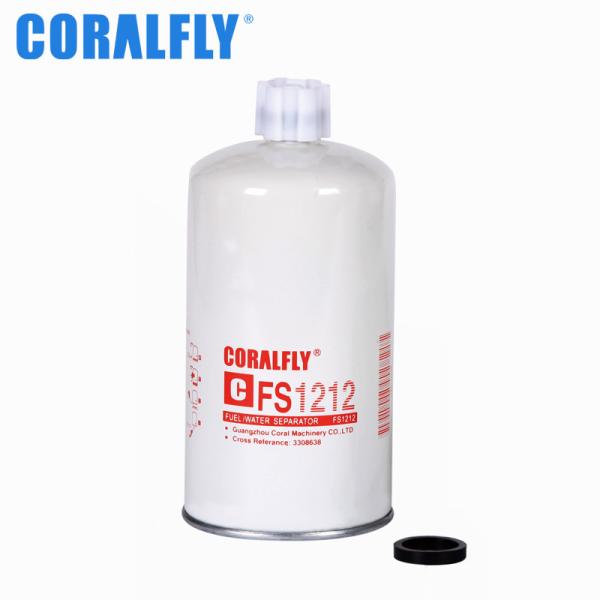 Coralfly OEM ODM Diesel Engine Fleetguard Fuel Filter FS1212