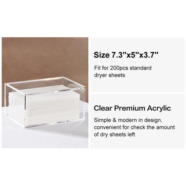 dryer sheet container