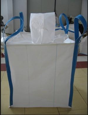 Quality polypropylene woven U styles Type D FIBC bags with 4 loops for sale