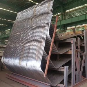 China Multiple Nozzles Customized Length Painted Water Curtain Wall Panel wholesale