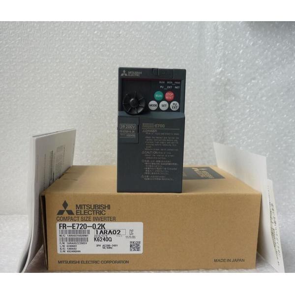 FR-E720-0.2K Original Mitsubishi Inverter FR-E720 series 0.2kw inverter Competitive price & Full stock