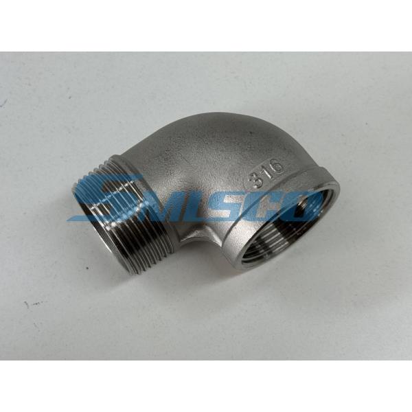 304 316 Stainless Steel Elbow Casting Fitting For Fluid Control Systems