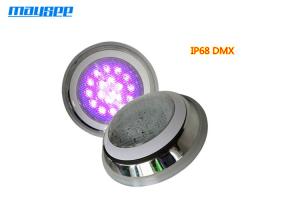 China 316 Stainless Steel 6w Surface Mounted LED Pool Light With Wifi Controlling wholesale