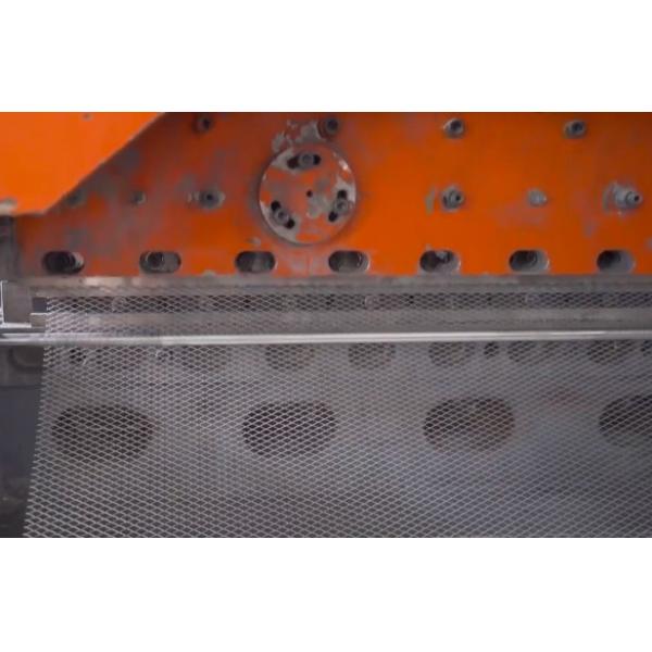 Micro Copper Expanded Metal Mesh Roll 0.5m Width 25m Length Flattened