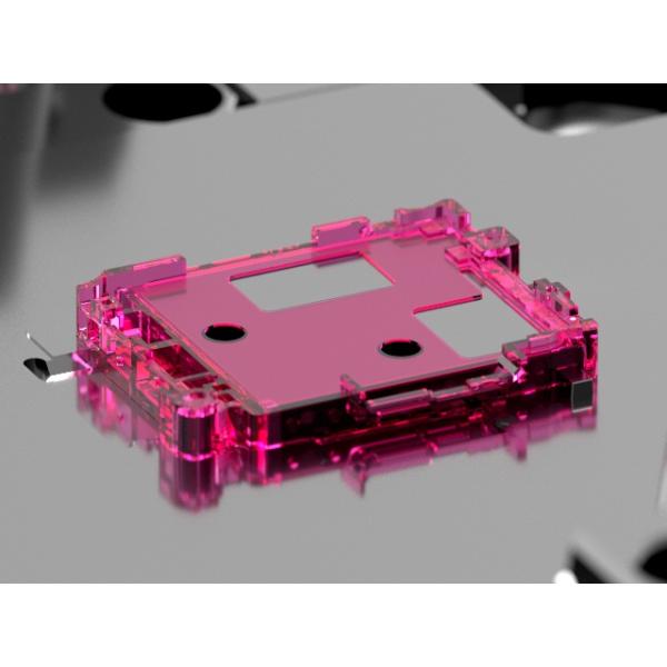 Transparent Smartwatch Middle Frame Bracket (1*2) / Cold runner / Three-plates mold No.22401