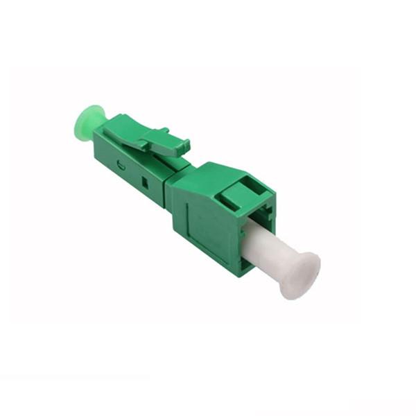 Quality CATV FTTH Solution Fiber Optic Accessories Fixed Plug 10db LC APC Attenuator for sale