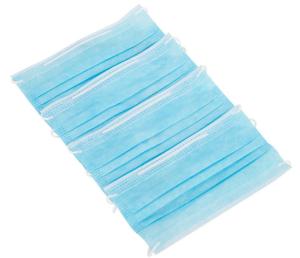 China Hygienic Disposable Protective Face Mask , 3 Ply Earloop Procedure Masks wholesale