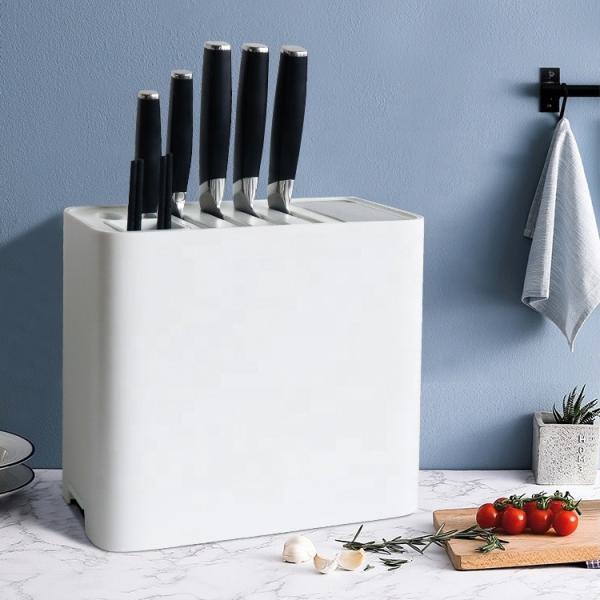 Intelligent Kitchen Disinfection Knife Holder Block With Sharpener Sterilizing