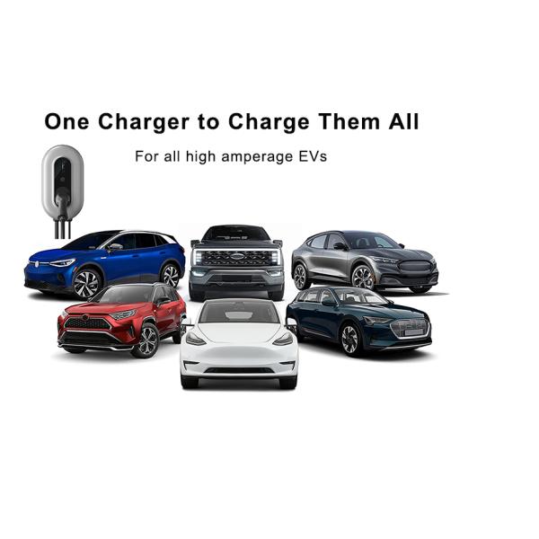 Wall-Mount/Pole-Mount EVSE EV Charger with Plastic PC94V0 Enclosure 6