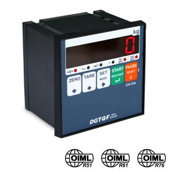 Quality DGTQF Panel Mounting 8 Analogue Weighbridge Indicator for sale
