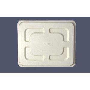 3Grid Disposable Lunch Box , Takeaway Biodegradable Packaging Box