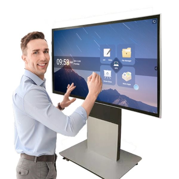 China 4K Smart Interactive Flat Panel DP Conference LCD Capacitive Touchscreen wholesale