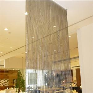 China Aluminum chain link curtain for divider/partition wholesale