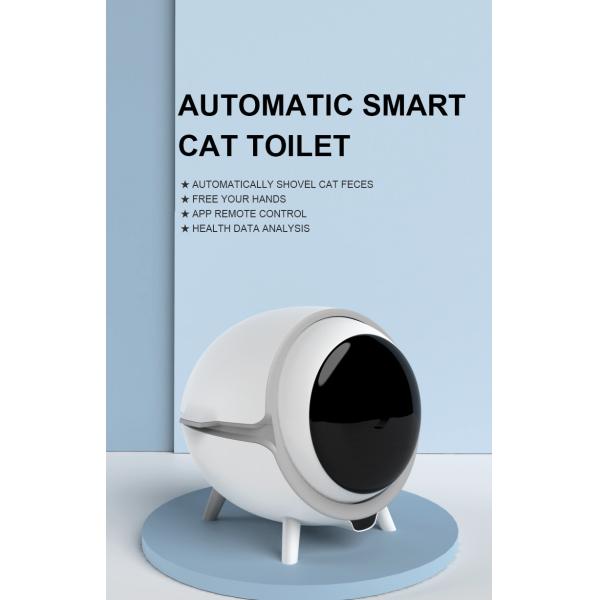 WiFi Auto Cat Litter Box Large Portable Hands Free Automatic Shoveling