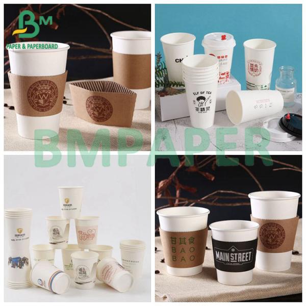 210-320g High Stiffness And Thickness Cup Base Paper For Coffee Cups 
