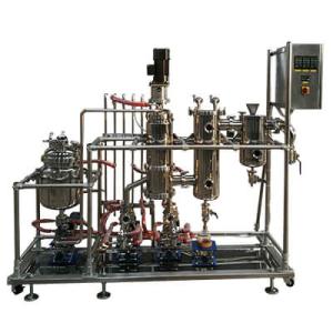China Toption 3L Wiped Film Evaporator Lab Molecular Distillation Equipment on sale