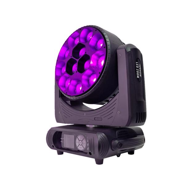 12pcs 40W LED Moving Head Focusing Dye Stage Lights For Outdoor Night Club