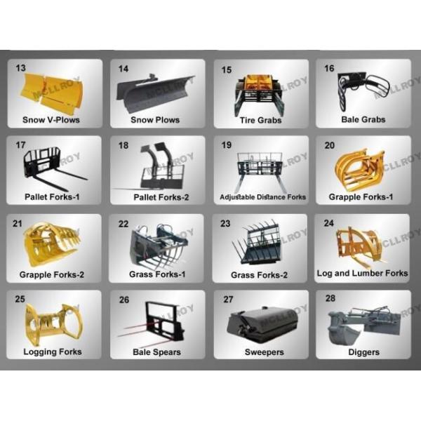 Construction Front Small Wheel Loaders Heater Option 7660kg Operating