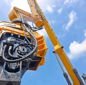 China VIBRA Pile Driver For 50-65ton Excavators wholesale